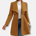 Manteau mi-longue élégant pour Femme