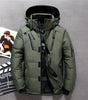 Veste d'Hiver pour Homme - Manteau Chaud, Imperméable et à Capuche
