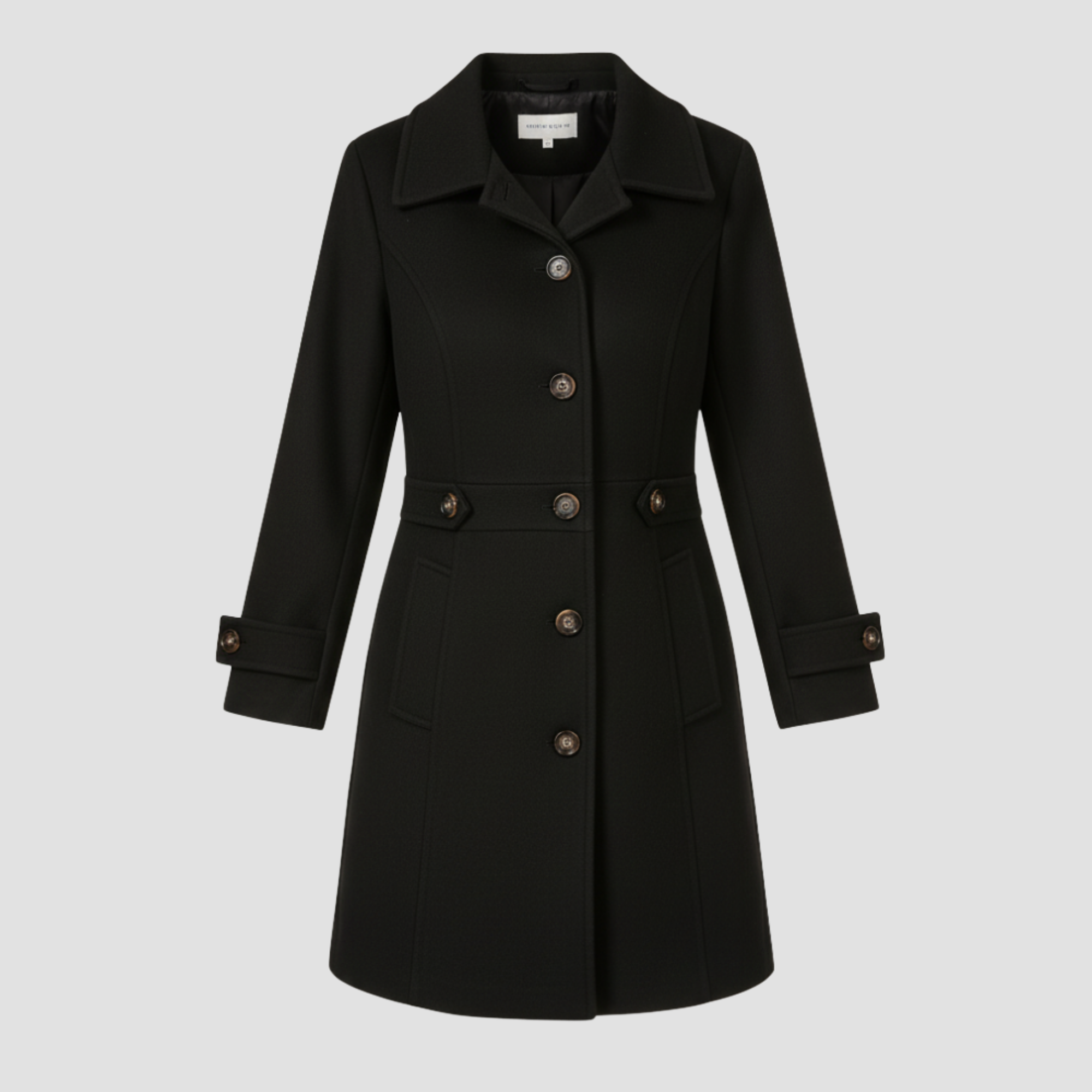 Manteau Élégant Mi-Long pour Femme