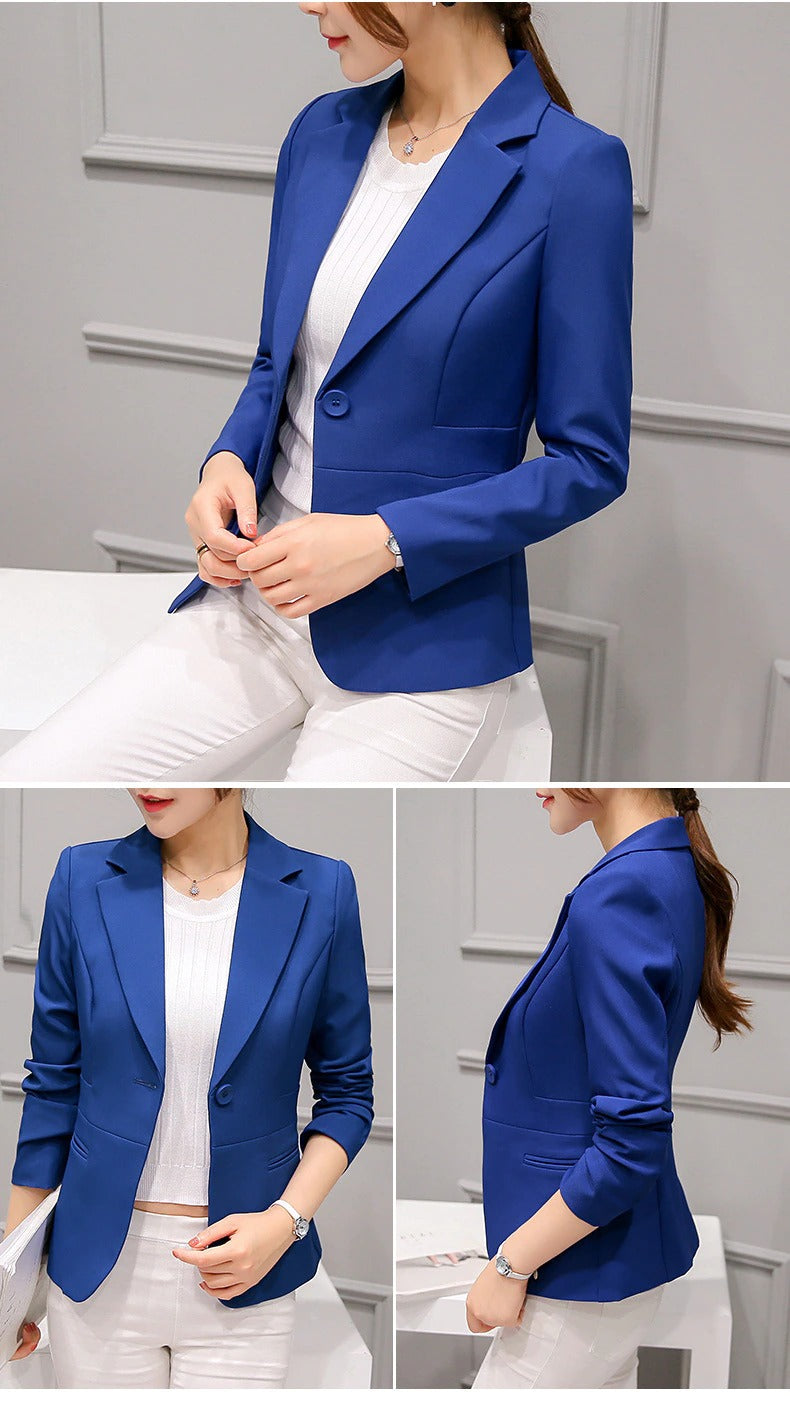 Blazer Court Élégant pour Femmes