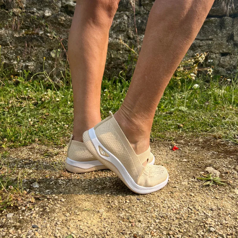 Basket Confortable et Légère Sans Lacets en Maille pour Femme