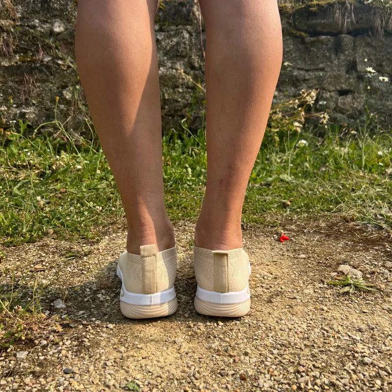 Basket Confortable et Légère Sans Lacets en Maille pour Femme