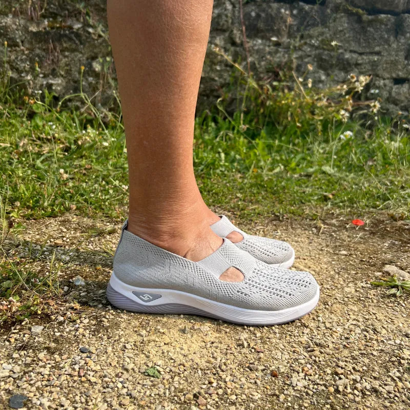 Basket Confortable et Légère Sans Lacets en Maille pour Femme