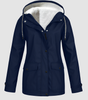Parka Oversize à Capuche et Fausse Fourrure pour Femme