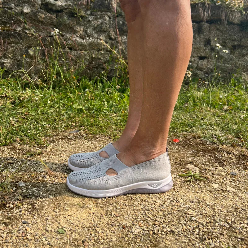 Basket Confortable et Légère Sans Lacets en Maille pour Femme