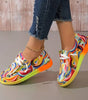 Chaussures de Sport Colorées à la Mode pour Femmes
