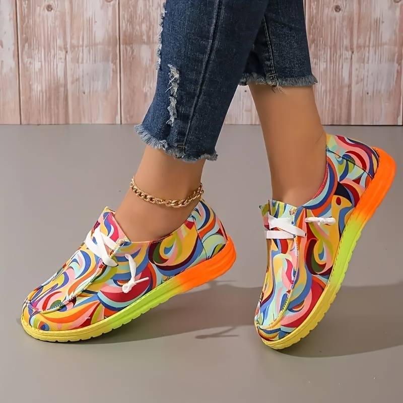 Chaussures de Sport Colorées à la Mode pour Femmes