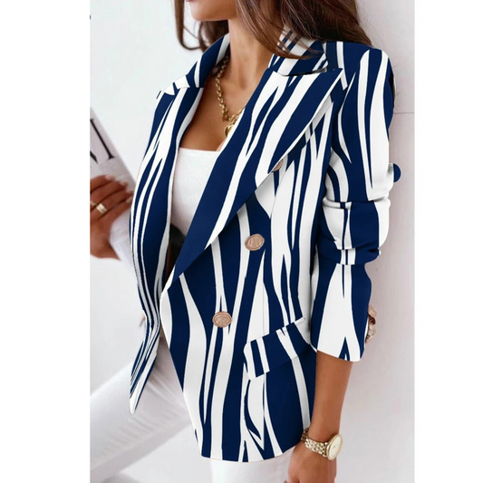 Blazer Revers Transformable pour Femmes