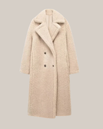 Manteau Teddy Long pour Femme