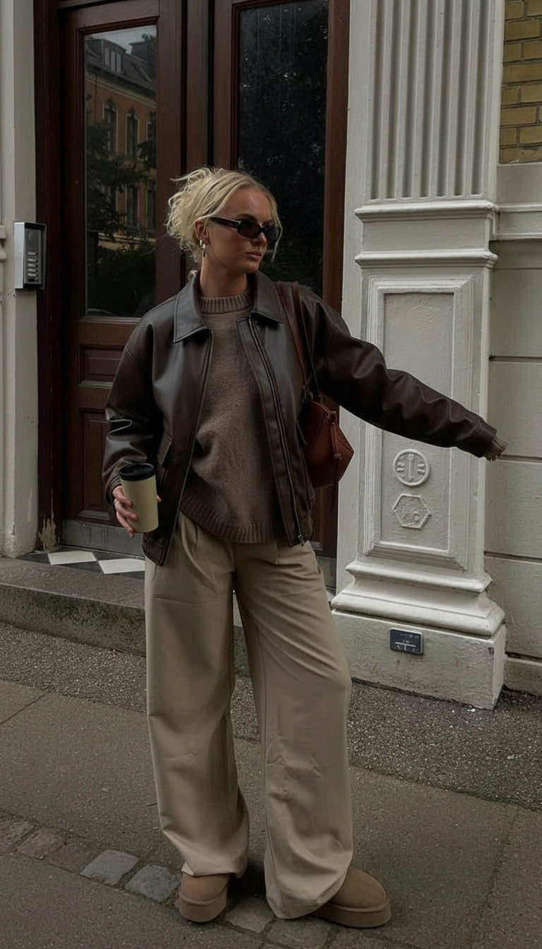 Veste Urbaine Rétro-Chic pour Femmes