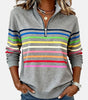 Pull rayé pour femmes
