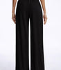 Pantalon large fluide en crêpe pour femmes