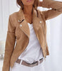 Veste en Suède Élégante pour Femmes