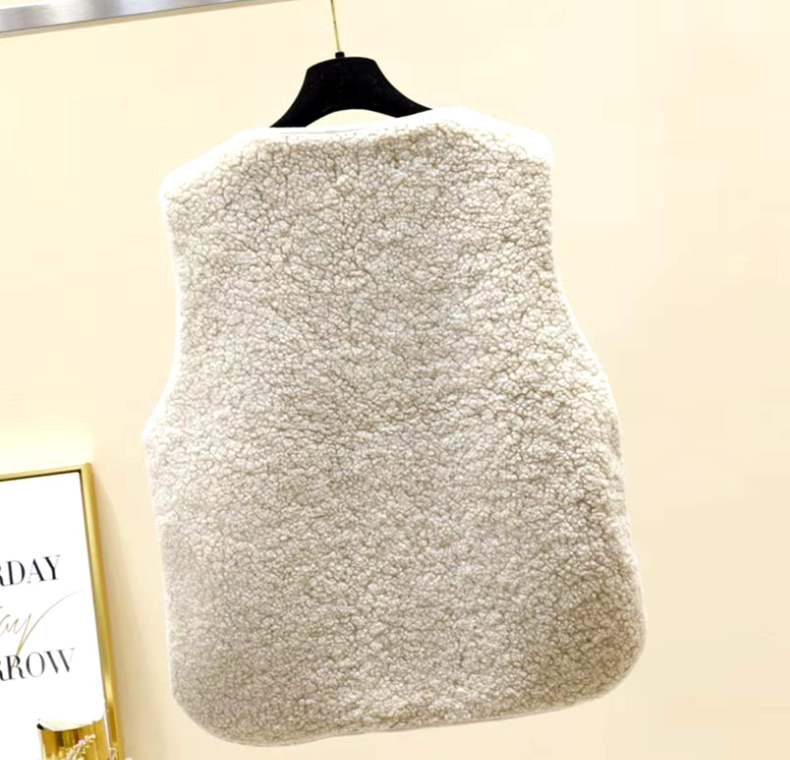 Gilet Fausse Fourrure Douillet pour Femmes