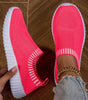 Baskets Slip-On en Maille Souple pour Femme