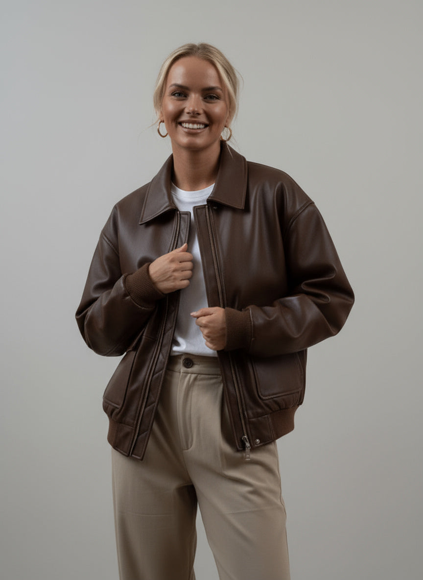 Veste Urbaine Rétro-Chic pour Femmes