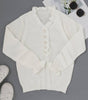 Ruffled Blouse with Decorative Buttons for Women