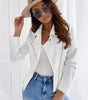 Veste en Suède Élégante pour Femmes
