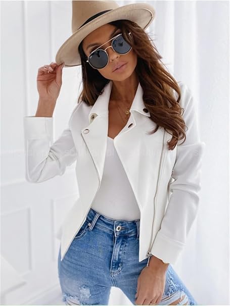 Veste en Suède Élégante pour Femmes