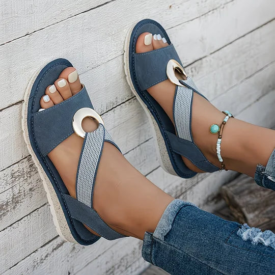 Sandales Confortables à Boucle pour Femme | Idéales pour l'Été