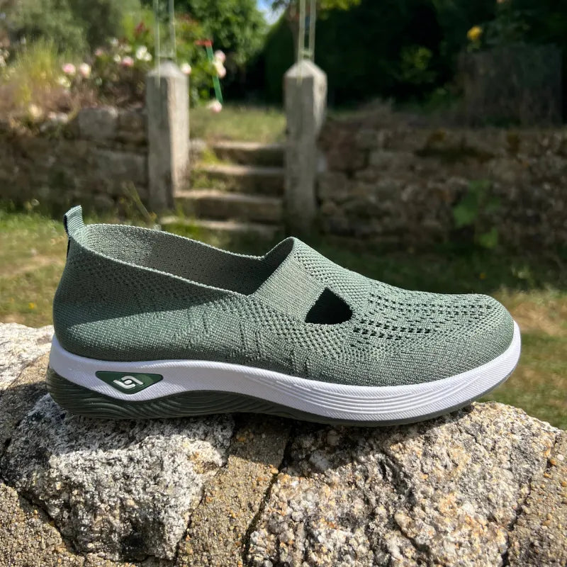 Basket Confortable et Légère Sans Lacets en Maille pour Femme
