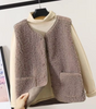 Gilet Fausse Fourrure Douillet pour Femmes