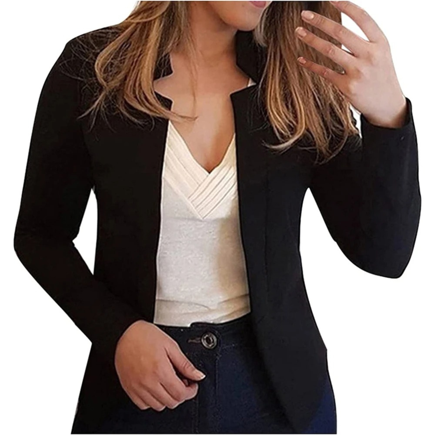 Blazer Élégant Ajusté pour Femmes