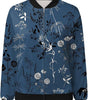 Veste Bomber à Motif Floral pour Femmes