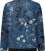 Veste Bomber à Motif Floral pour Femmes