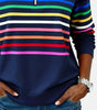 Pull rayé pour femmes
