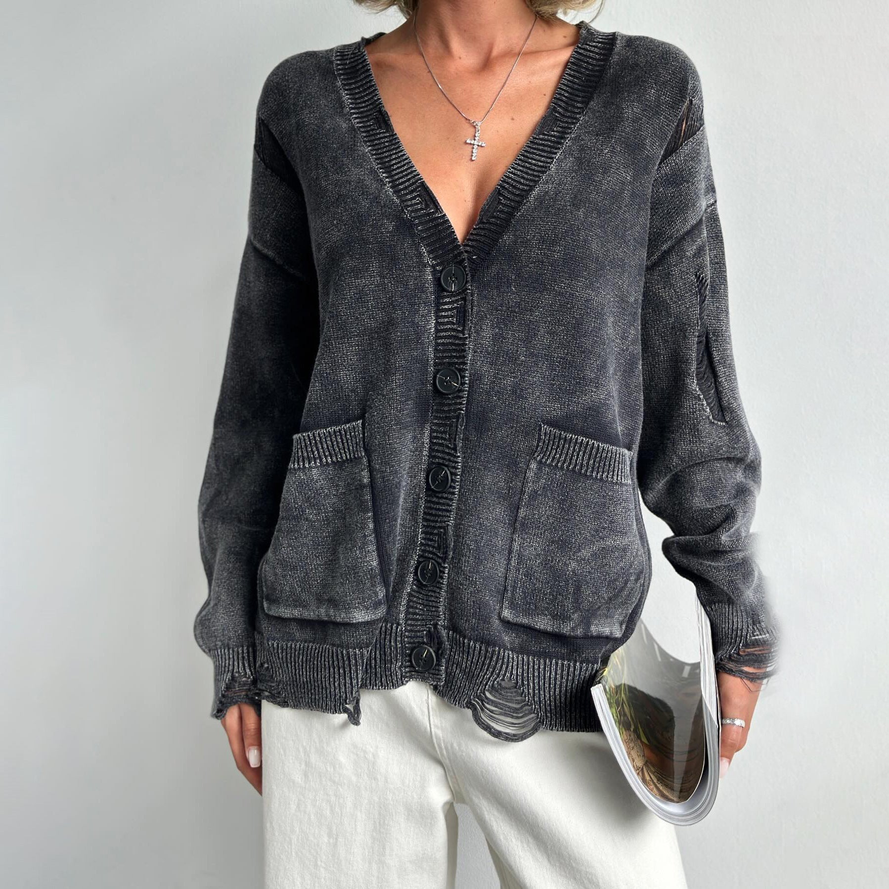 Cardigan Vintage pour Femmes