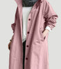 Trench Habillé à Capuche pour Femmes