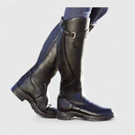 Bottes Cavalières Hautes en Simili Cuir pour Femme