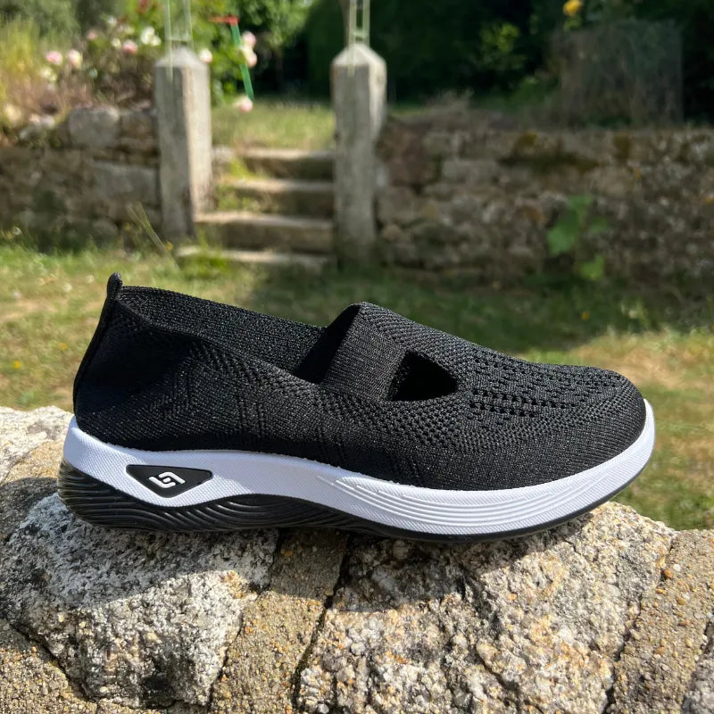 Basket Confortable et Légère Sans Lacets en Maille pour Femme