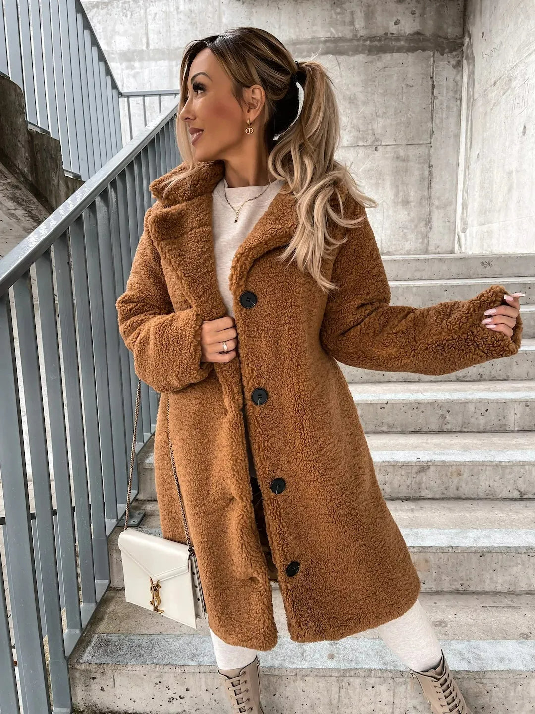 Trenchcoat Doux et Élégant pour Femmes
