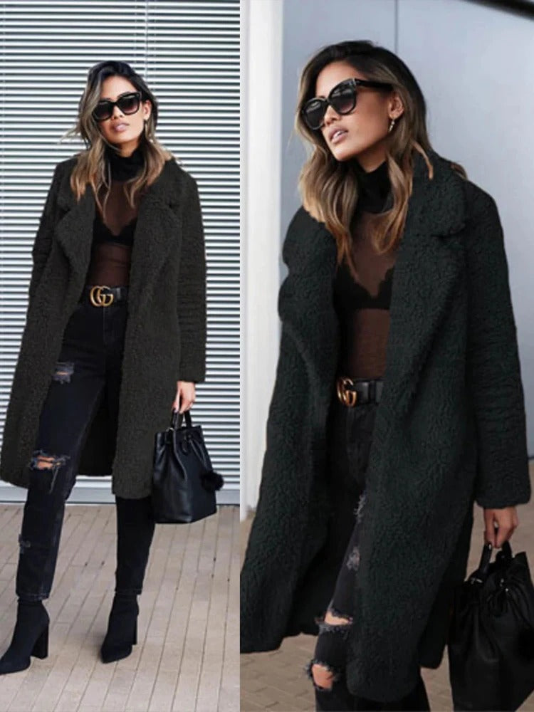 Manteau Long Chic pour Femmes