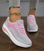 Chaussures Confort Compensées en Simili Cuir pour Femme