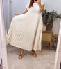 Robe Longue Plissée sans Manches pour Femme | Idéale pour le Quotidien