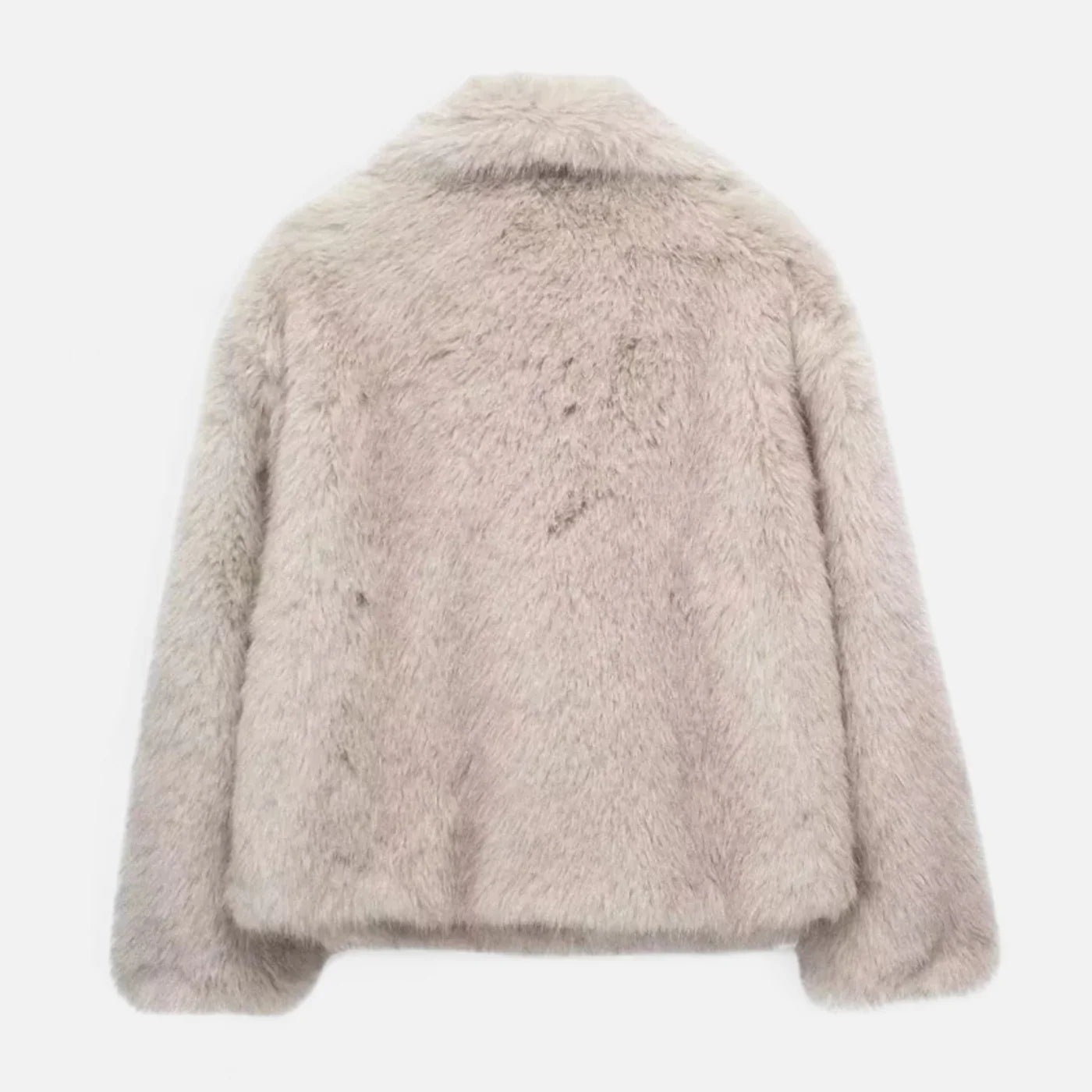 Manteau en fausse fourrure pour femme