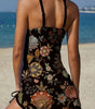Tankini Graphique Imprimé et Short pour Femme