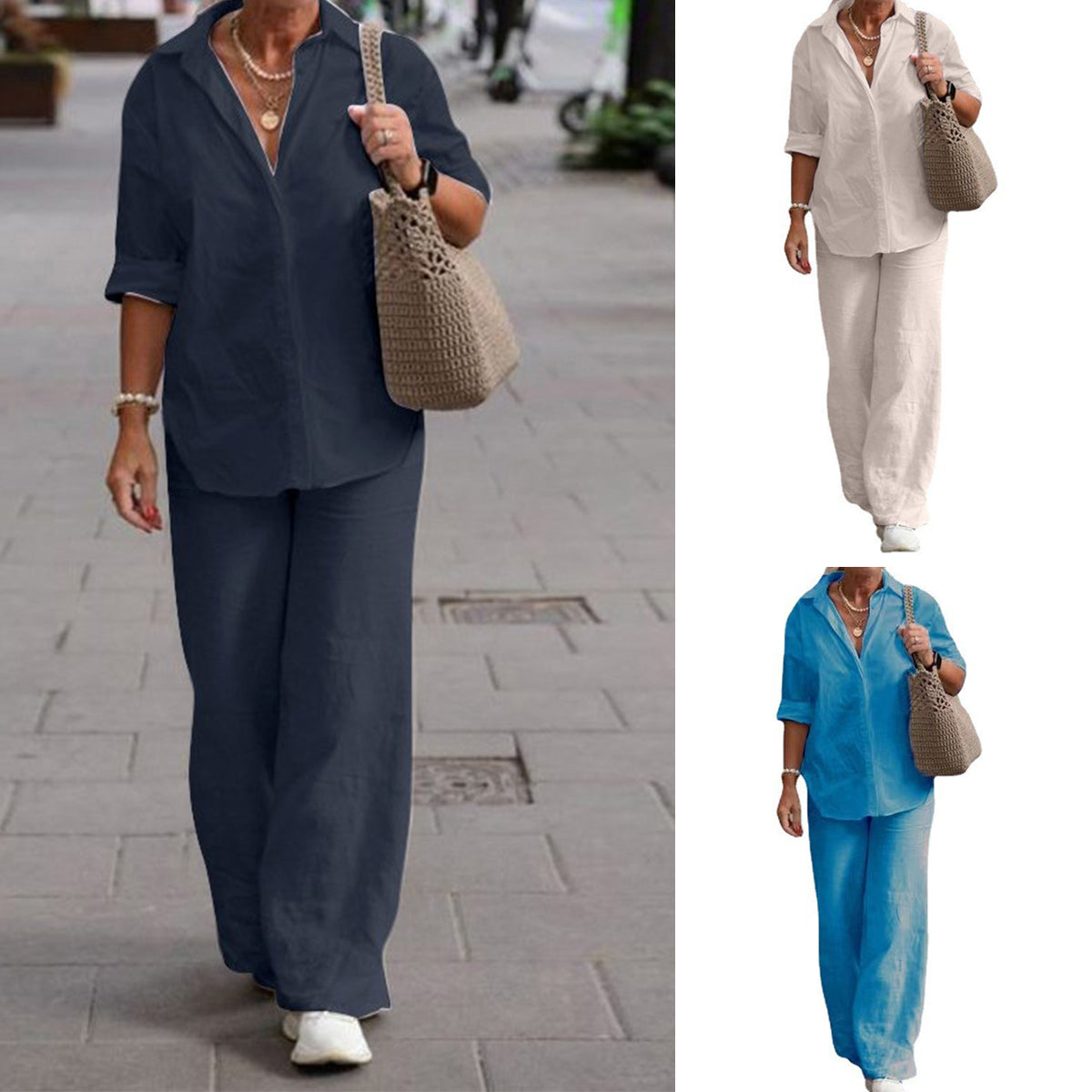 Ensemble Pantalon Décontracté pour Femmes