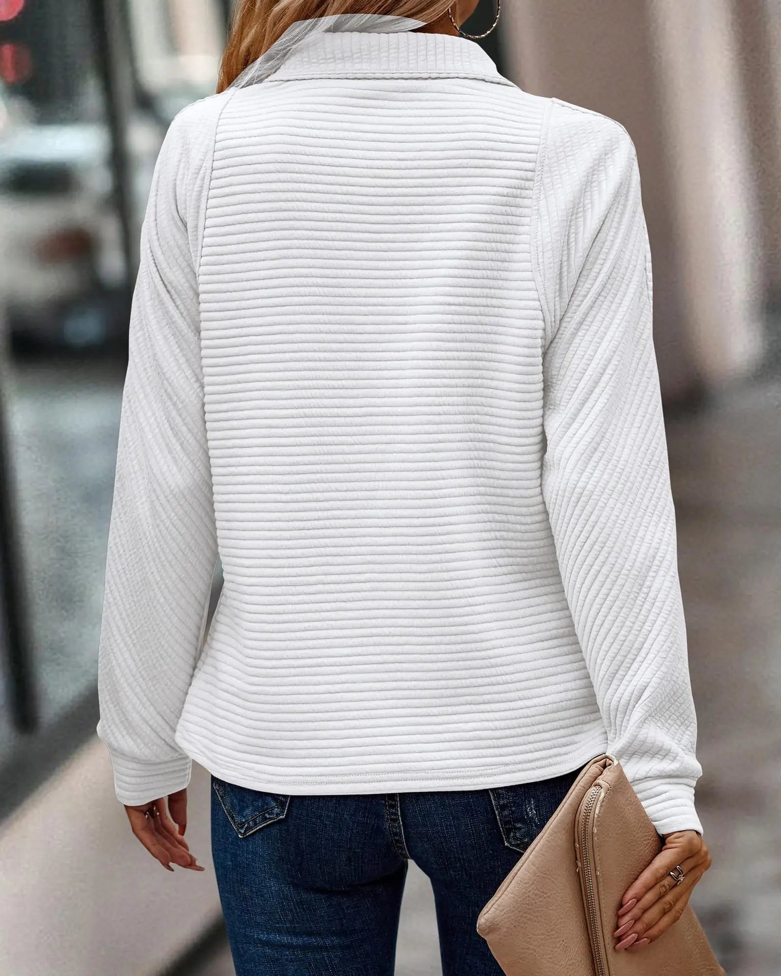 Pull Élégant Coupe Ajustée pour Femmes
