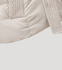 Veste Matelassée à Capuche et Ceinture pour Femmes