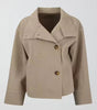 Veste Courte Chic en Laine pour Femmes