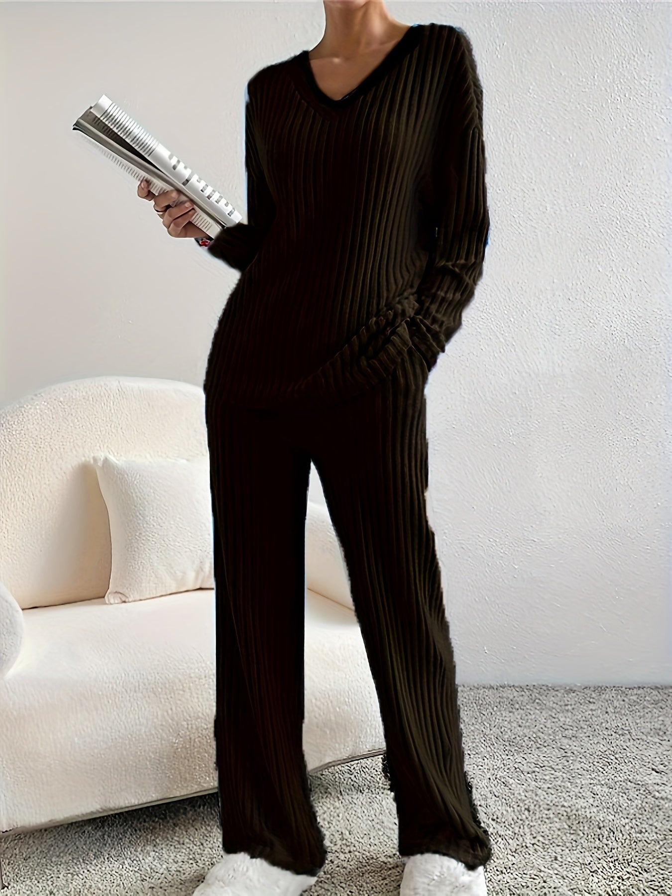 Ensemble Lounge en Tricot pour Femme