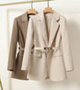Blazer Élégant Uni pour Femmes