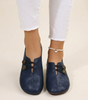 Chaussures Plates en Cuir Souple pour Femme | Idéales pour le Quotidien
