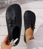 Chaussures Plates en Cuir Souple pour Femme | Idéales pour le Quotidien