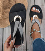 Sandales Ouvertes avec Boucle Métallique pour Femme | Idéale pour l'Été