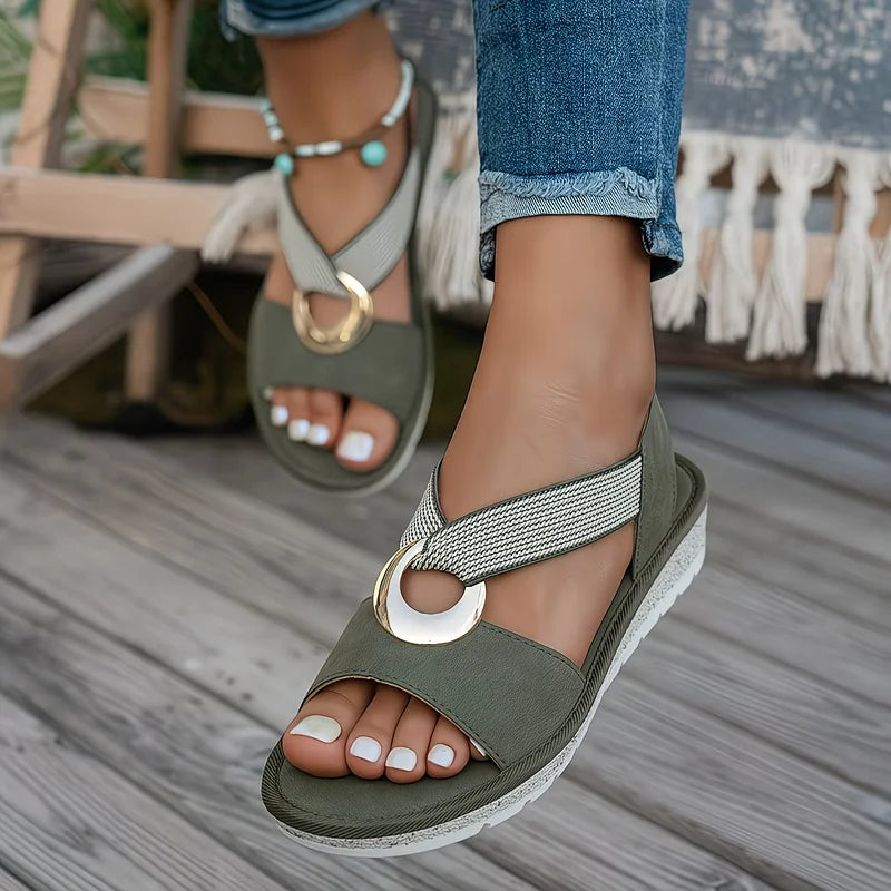 Sandales Confortables à Boucle pour Femme | Idéales pour l'Été